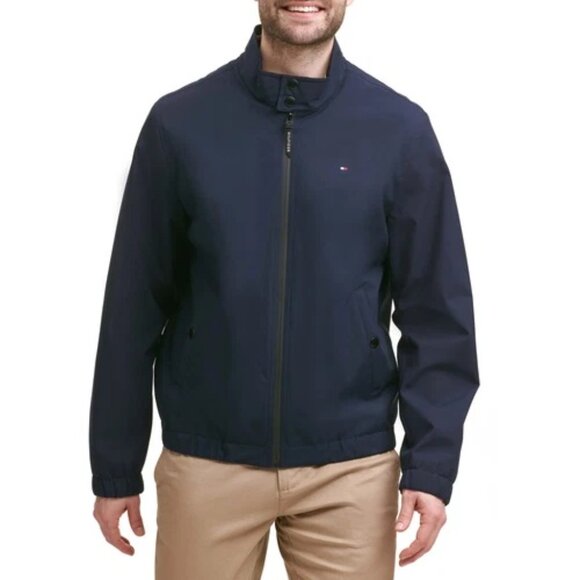 Tommy Hilfiger Men's Bomber Jacket-Blue -XXL - Picture 9 of 12